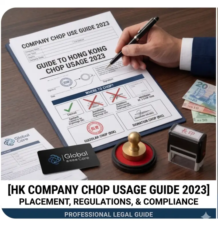 Company Chop Hong Kong Requirements