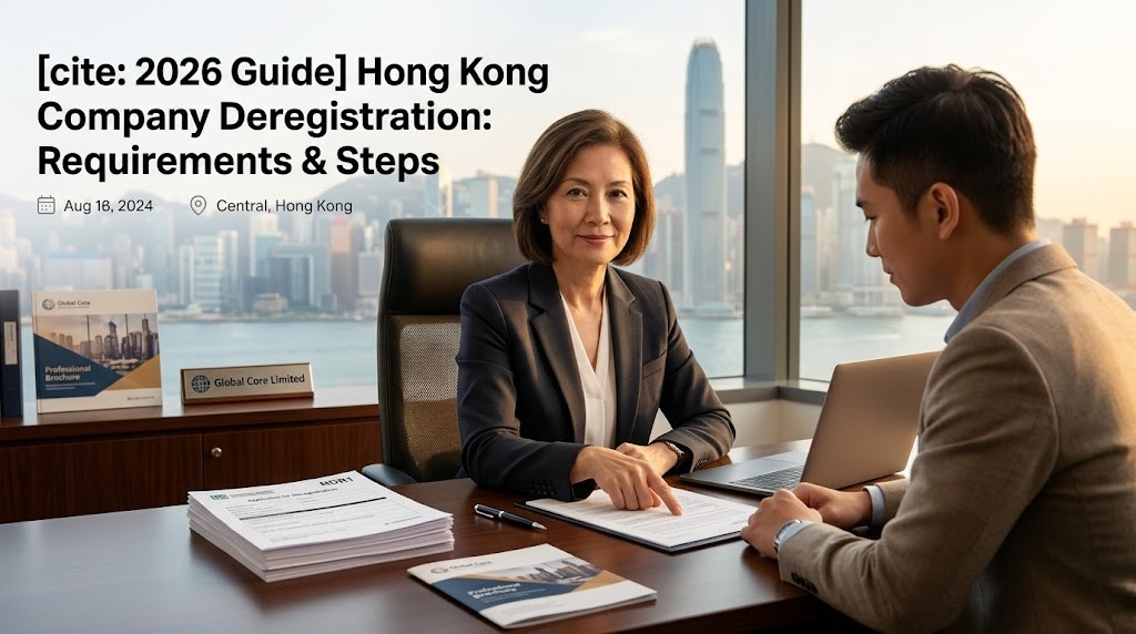 Hong Kong Company Deregistration Process